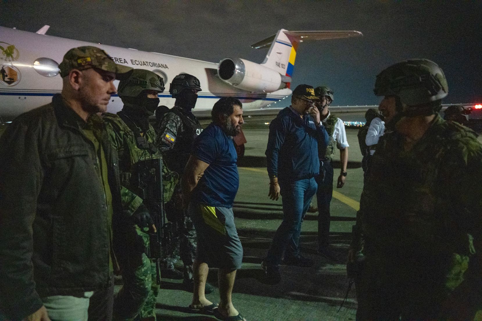 Alias 'Fito' custodiado por el Ejército y la Policía en Guayaquil
