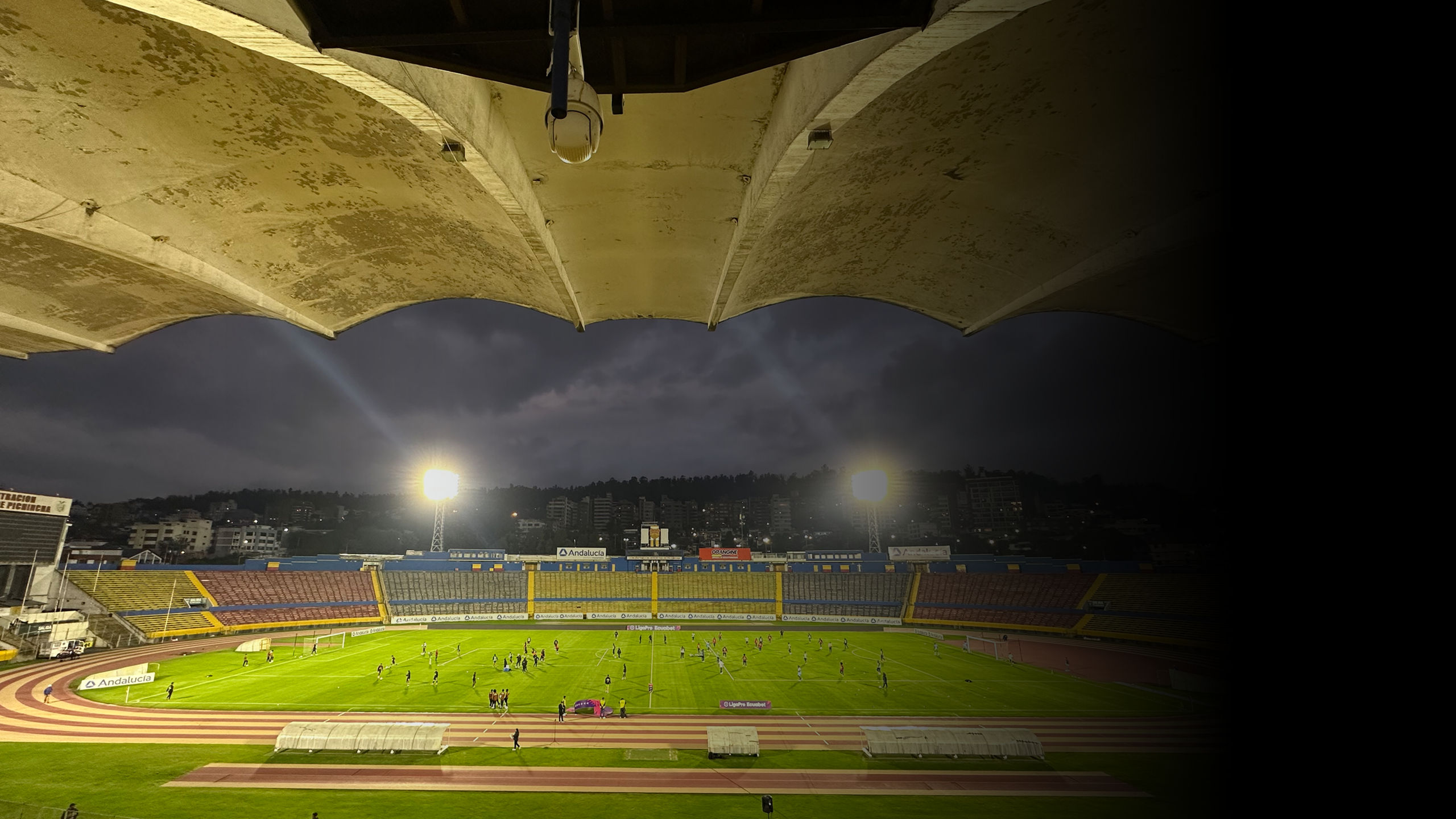 Estadio Olímpico Atahualpa, en 2025.